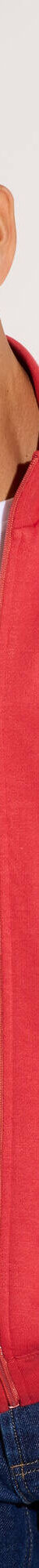 Sweat entièrement zippé uni (corail grisé) Sweat entièrement zippé uni (corail grisé)